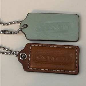 Coach Keychain Tags